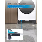 Adjustable Appliance Pedestal Stand, Stainless Steel, Anti-Vibration Pads, 700 lbs Capacity